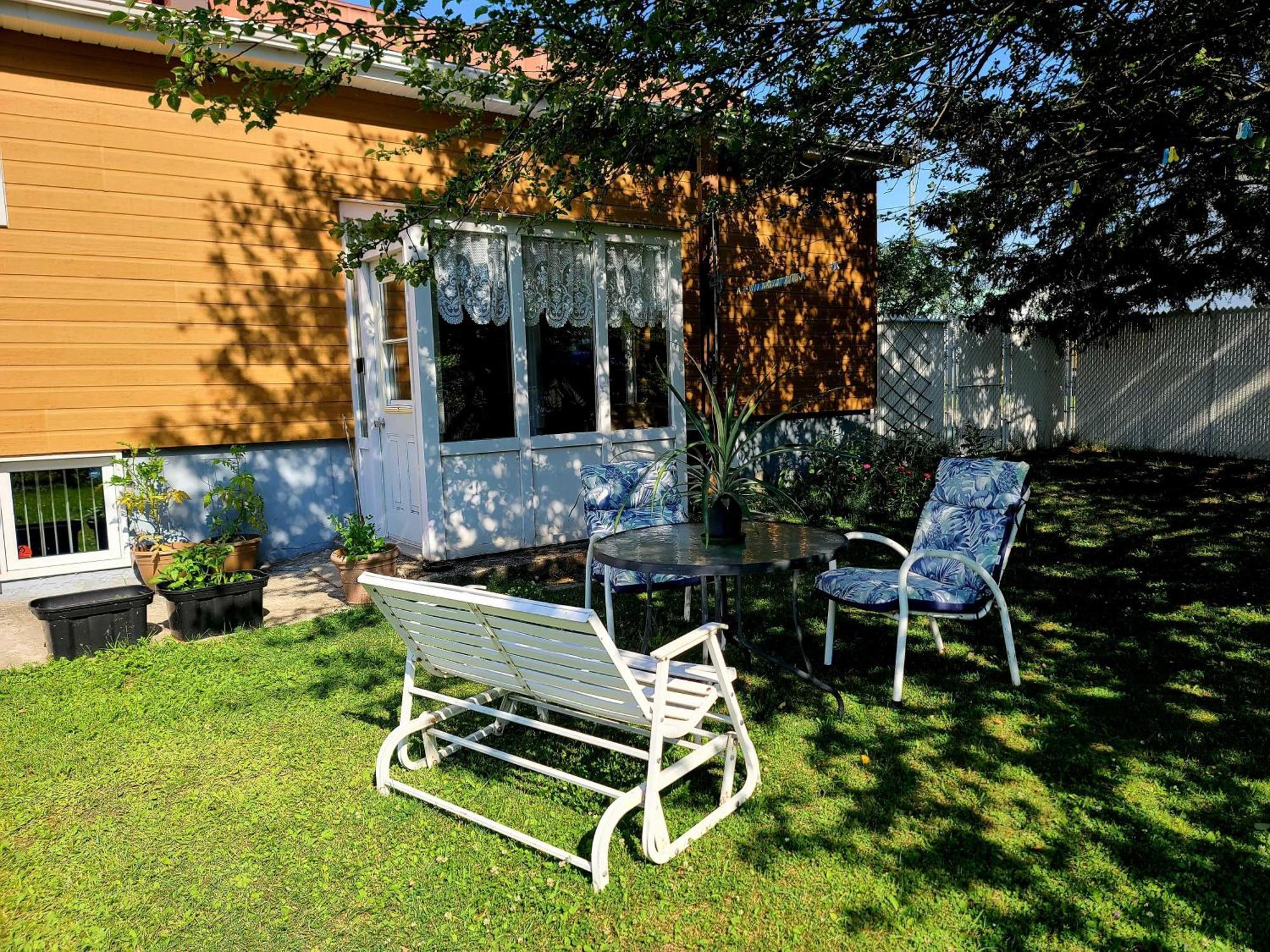Gite Du Passant Sadm, Parc De La Gaspesie. Sainte Anne-des-Chênes Extérieur photo